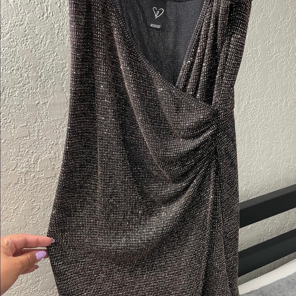 Stretchy party romper